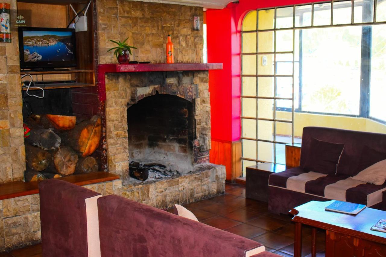 Hotel El Refugio Guaranda Exteriör bild