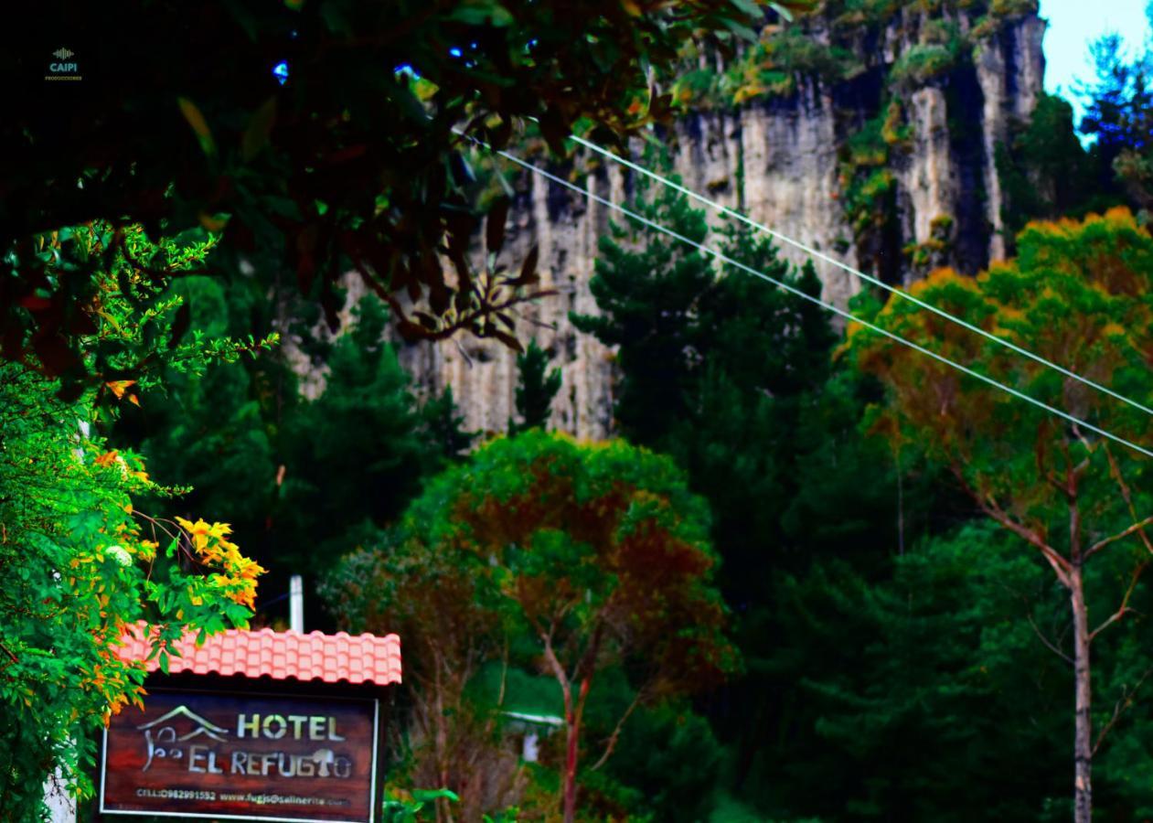 Hotel El Refugio Guaranda Exteriör bild