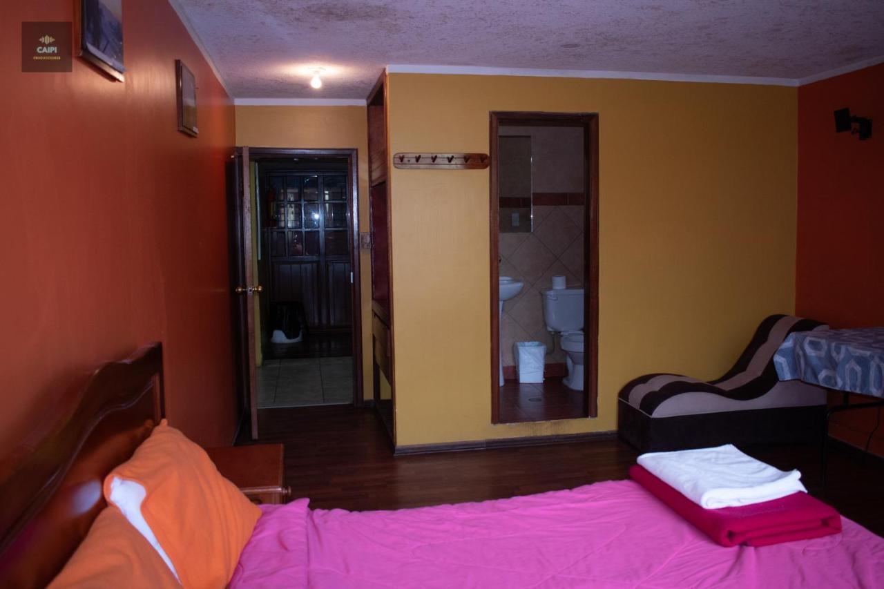 Hotel El Refugio Guaranda Exteriör bild